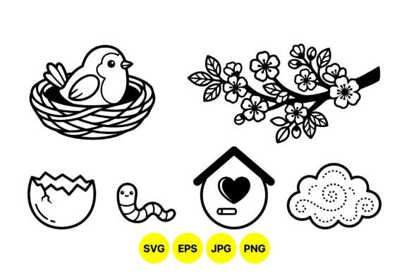 Spring Baby Bird Clipart Set: A Designer's Guide