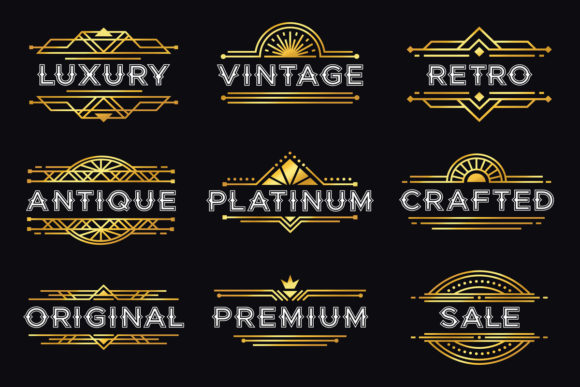 The Enduring Appeal of Art Deco Label: A Designer's Asset