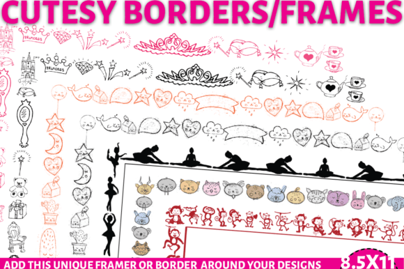 Unleash Your Creativity with Cutesy Doodle Borders and Frames