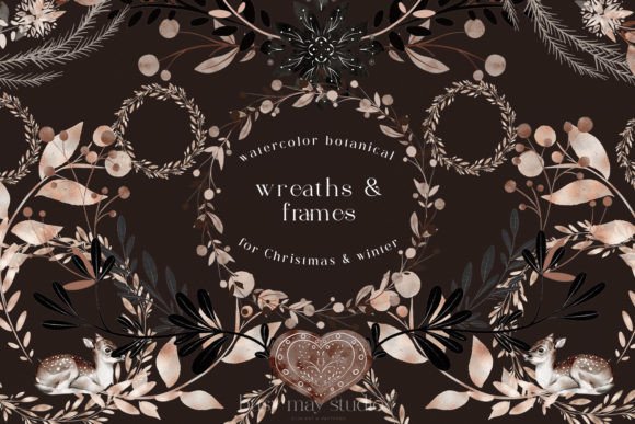 Winter Festive Frames & Wreaths: A Guide to Holiday Design